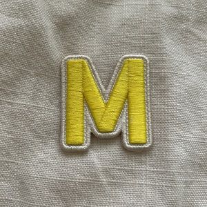 Stoney Clover Lane - Lemon Rolled Letter Patch - M